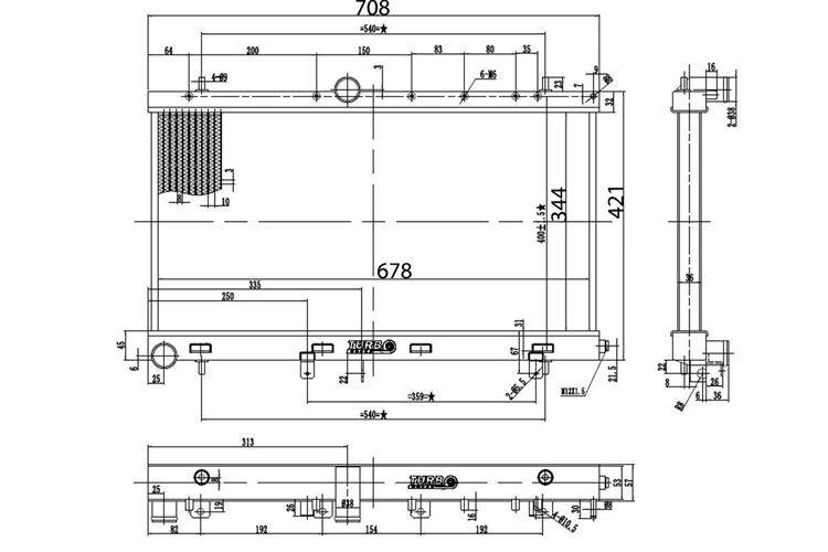 TurboWorks Racing Radiator Subaru Impreza 2002 2007 Ver A Cooling