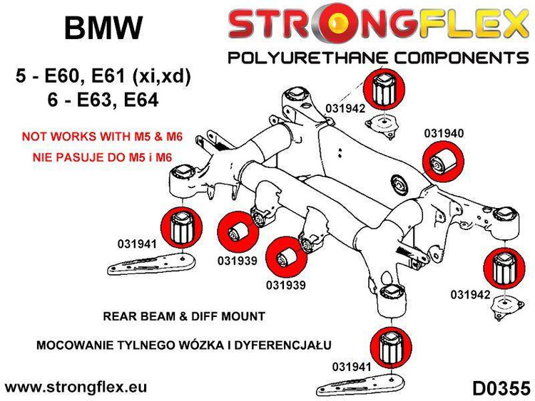 Tuleja tylnego wózka przednia SPORT TurboWorks