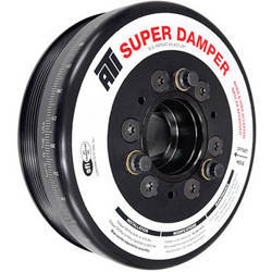 ATI Damper Dodge - 6.325in - Alum - 6 Grv - 3.7 & 4.7 - V6 w/Bolt On Pulley - More Sizes Avail
