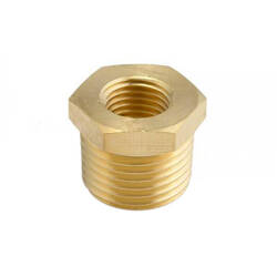 Adapter male to female M18-M14 Brass