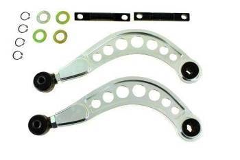 Adjustable Rear Upper Suspension Camber Control Arm Kit Civic 06-11 silver LCA