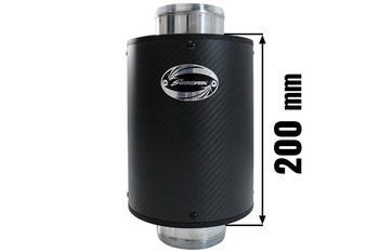 Carbon air filter 200x150 89mm XXL
