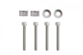 Decorative screws M6x1.0 45mm JDM Silver