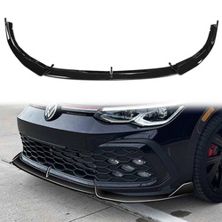 Front Splitter VW Golf VIII GTI 2019-now Gloss Black