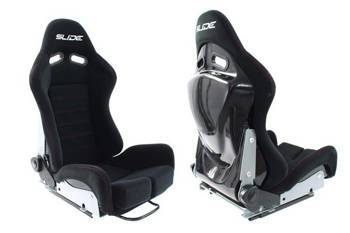 Racing seat SLIDE X3 material Black M