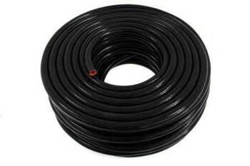 Silicone vacuum braided hose TurboWorks PRO Black 8mm