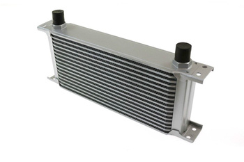 TurboWorks Oil Cooler 16-rows 260x125x50 AN10 Silver
