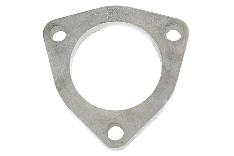 Exhaust flange connector 51mm 3 bolts Exhaust System \ Flanges flat \ Universal TurboWorks
