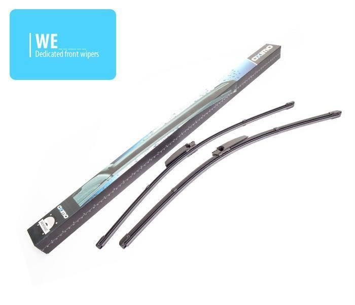 Front set dedicated silicon wiperblades Audi A4 B6 B7 A6 C5 Exterior
