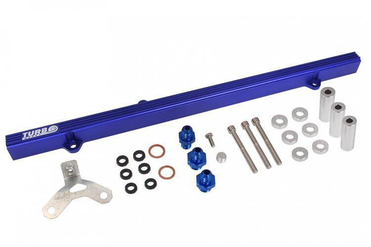 Fuel rail Toyota 2JZGTE Blue Fuel System \ Fuel Rails TurboWorks