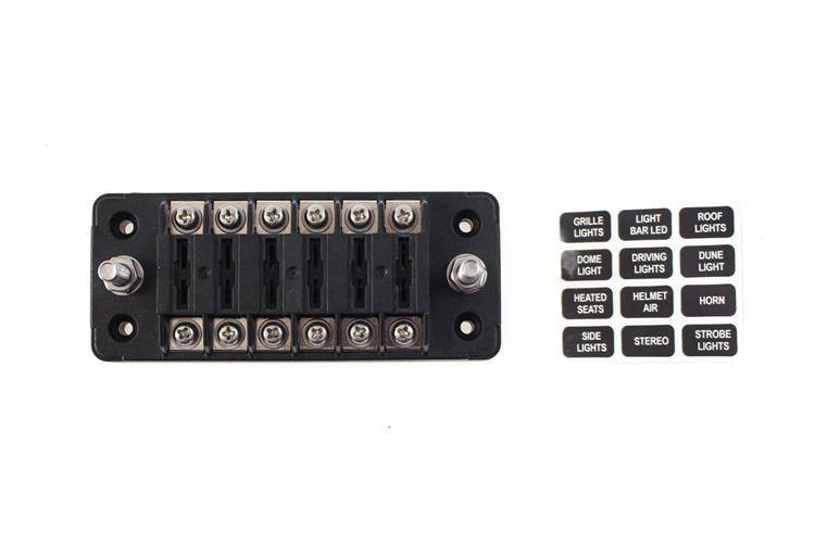 Fuse box 6 way Type B Interior Accessories \ Fuse boxes Engine