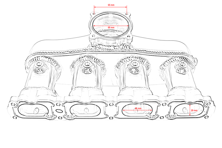 Intake manifold VW 2.0T Engine \ Brand \ VAG \ 2.0 TSITFSI Engine