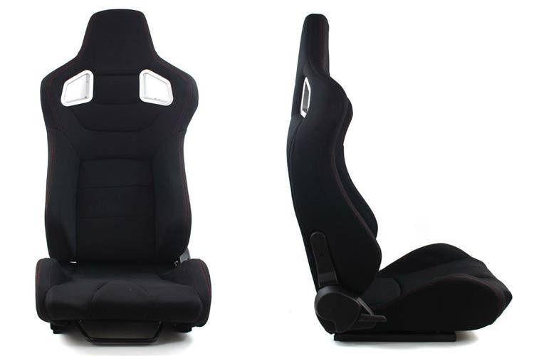 Racing seat GLOCK Suede Black | Seats and belts \ Racing Seats \ Monza ...