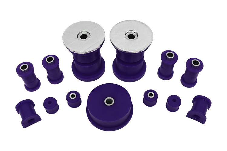 Set of rear suspension bushings BMW E30 13PCs. Suspension