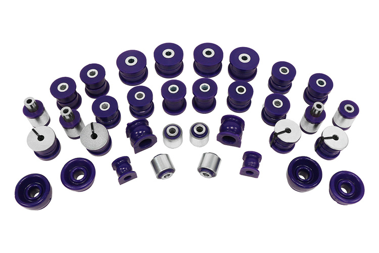 Set of suspension bushings Honda Accord VI 34PCs. Suspension