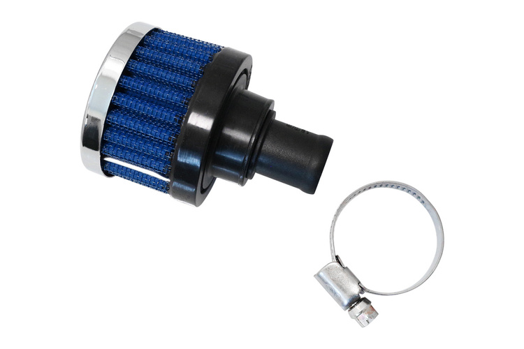 Simota Crankcase Breather Filter 18mm Blue Intake System \ Breather