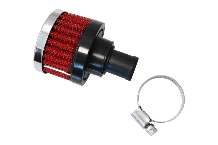 Simota Crankcase Breather Filter 25mm Red Intake System \ Breather