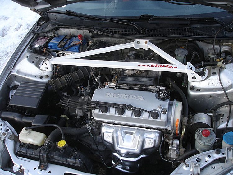 Strut Bar Honda Civic 9101, CRX, Del Sol 3 punktowa TurboWorks