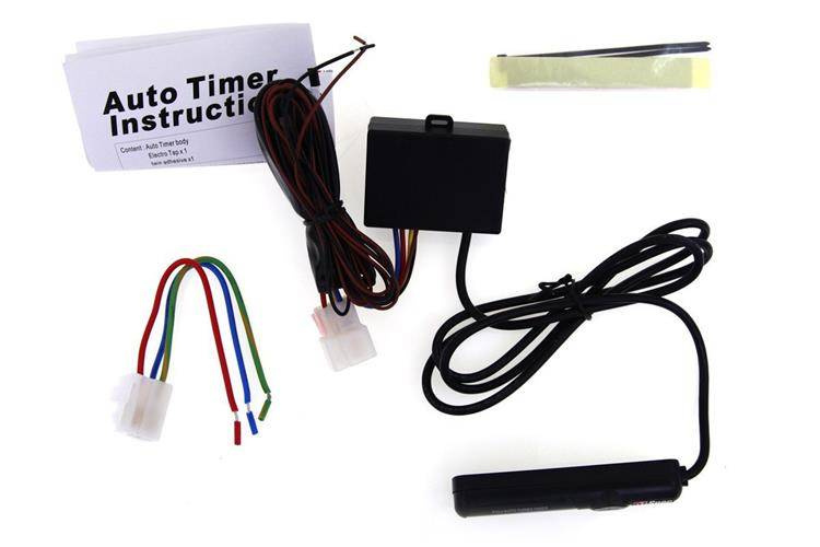 Turbo Timer D1Sec Black Engine \ Electronics \ Turbo Timers TurboWorks