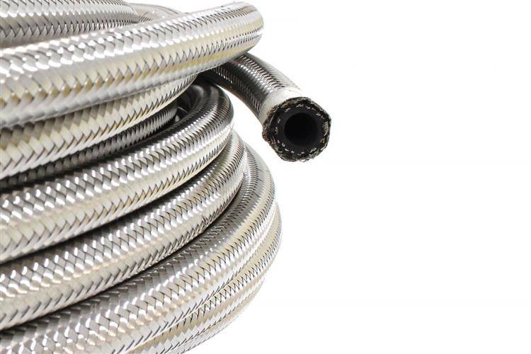 Fuel Line, Rubber Stainless Braided – Aeromotive