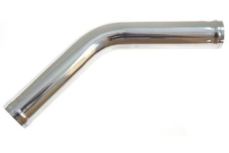 Aluminium pipe 45deg 35mm 30cm