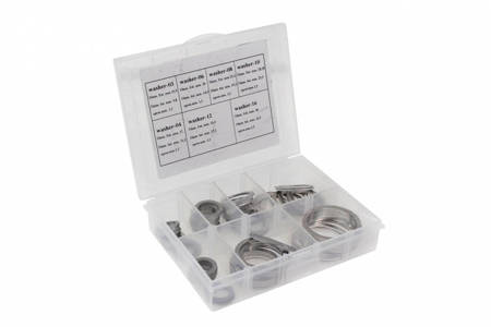 Aluminium seals kit AN3-AN16 10pcs/slot