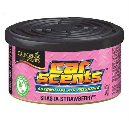 California scents Shasta Strawberry Freshener 42g