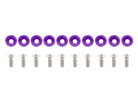 Decorative screws M6x1.0 15mm JDM Purple