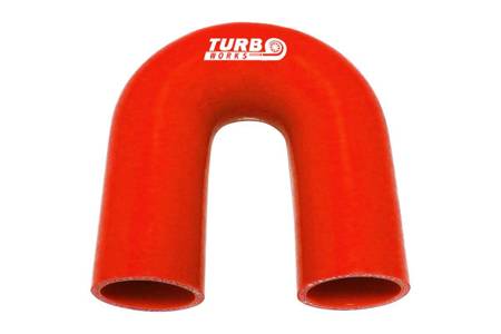 Elbow TurboWorks Red 180deg 57mm