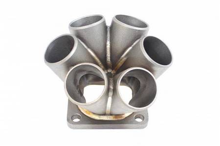 Exhaust manifold flange 6-1 connector 6-1 T4