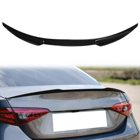 Lip Spoiler - Alfa Romeo Giulia 2015-now Gloss Black ABS