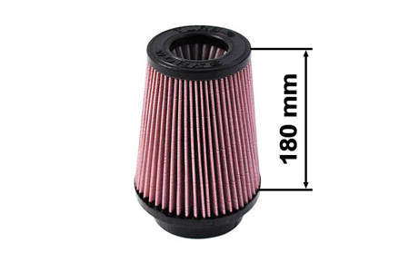 TurboWorks Air Filter H:180mm DIA:80-89mm Purple