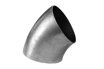 Stainless elbow 45deg 38mm thk.1,5mm