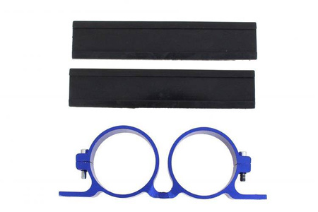 Fuel Pump Mounting 2x60mm Blue