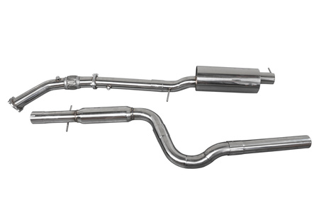 CatBack Exhaust System VW Golf IV Jetta 1.8T FWD + Downpipe 3"