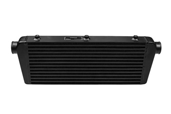 Intercooler TurboWorks 550x230x65 wejście 2,25" Bar and Plate Czarny