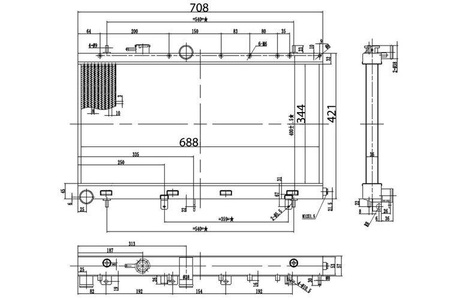 TurboWorks Racing radiator Subaru Impreza 2002-2007 ver.B