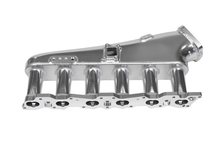 Kolektor ssący Nissan RB20 z przepustnicą i listwą paliwową