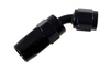 Swivel fitting 45deg AN16 Black