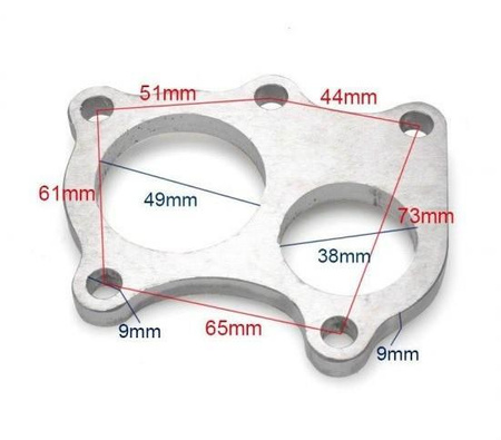 Turbo flange Garett GT25 GT2252