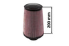 TurboWorks Air Filter H:200 DIA:80-89mm Purple