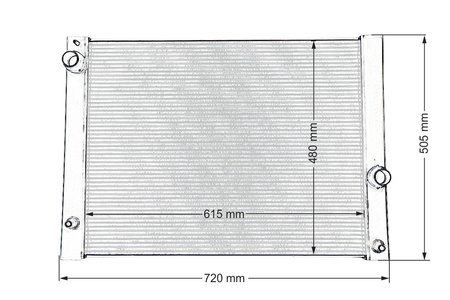 TurboWorks Sports Water Radiator BMW Seria 5 E60 E61
