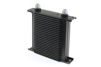 TurboWorks Oil Cooler Slim Line 25-rows 140x195x50 AN8 Black