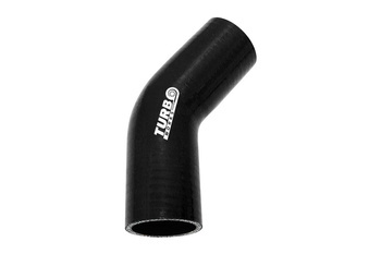 Elbow 45deg TurboWorks Black 84mm