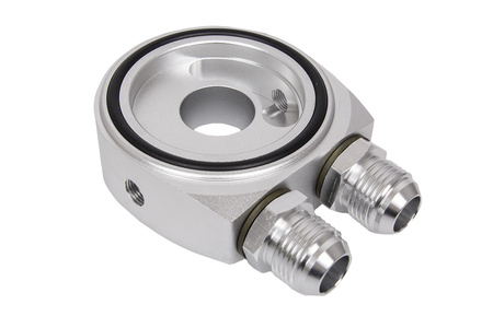 TurboWorks Oil Cooler Adapter Silver AN10