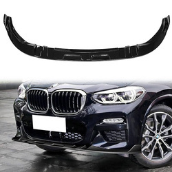 Front Splitter BMW X3 G01 2017-now M Sport Gloss Black