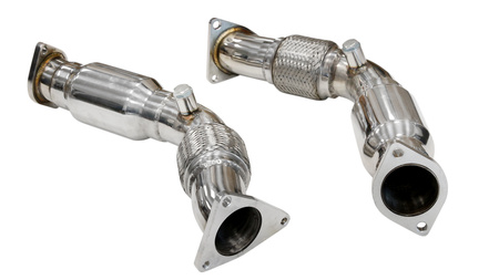Downpipe Nissan 370Z Resonated Infiniti G37 Q50 Q60