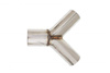 Exhaust tee 90st 51/63mm 304SS