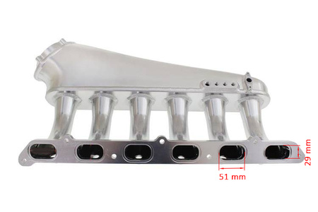 Intake manifold BMW N54 with fuel rail