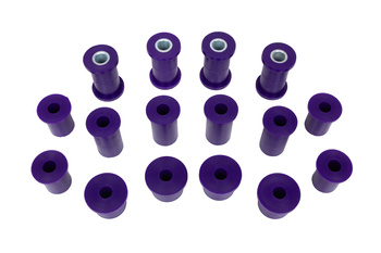 Set of suspension bushings - NISSAN PATROL K160 / K260 - 16PCs.